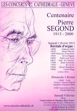 Conférence-hommage à Pierre Segond