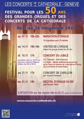 50ème anniversaire des orgues Metzler et des Concerts de la Cathédrale