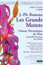 Les Grands Motets, J.-Ph. Rameau