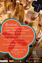 Récital inaugural par Vincent Thévenaz<h4>organiste titulaire</h4>